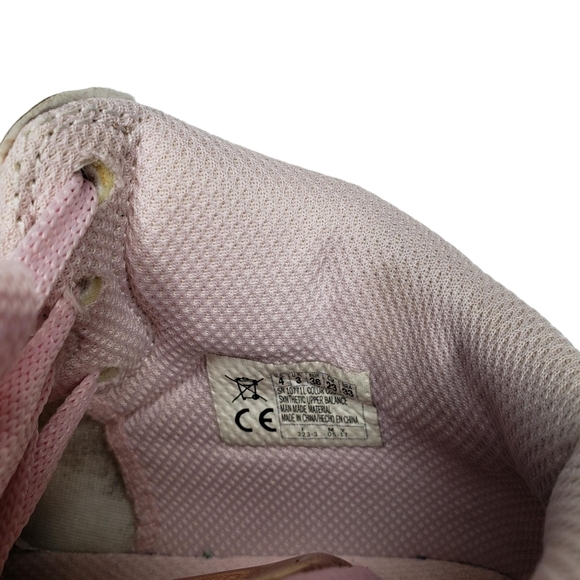 Skechers | Rose Gold High Top Lace Up Girls Street Skater Shoes Glam Sneakers 4 - Picture 9 of 10